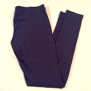 Seaside Style Monterey Summer SPF Leggings Navy NWT